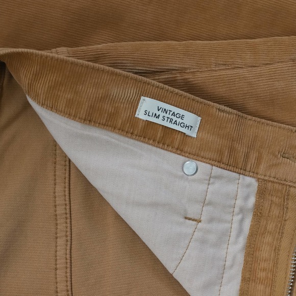 NWT J. Crew Women's Vintage Straight Pant Garment-Dyed Corduroy Cappuccino 30 - Picture 7 of 8
